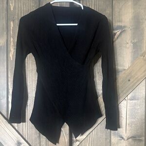 Elegant Black Women's Top